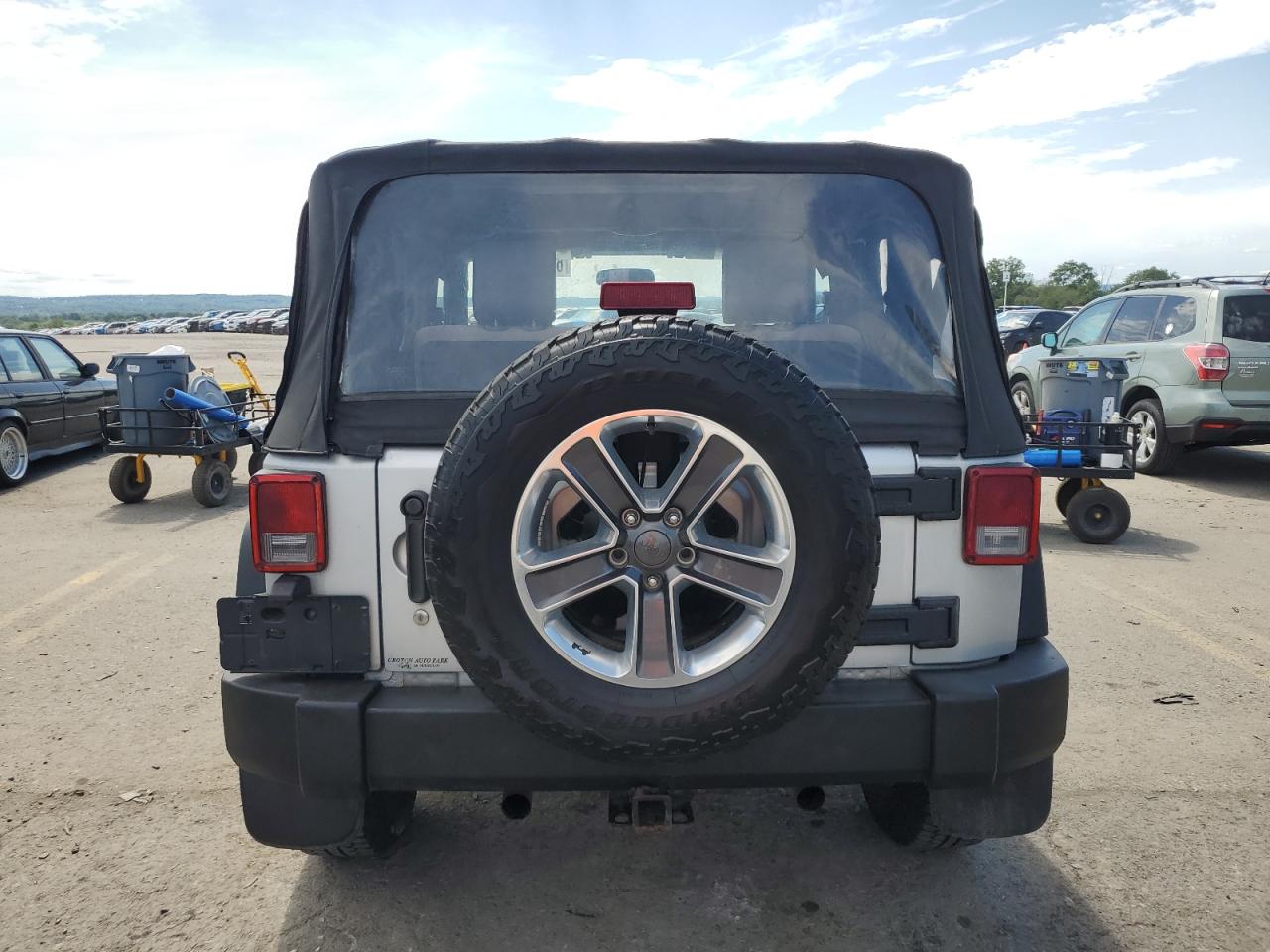 2008 Jeep Wrangler X VIN: 1J4FA24118L505619 Lot: 65551345