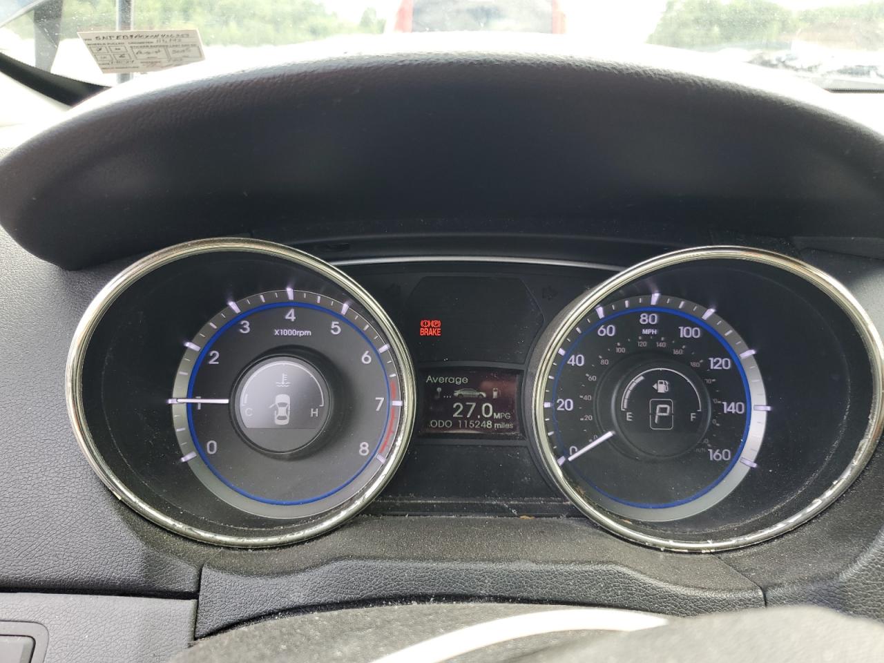 2012 Hyundai Sonata Gls VIN: 5NPEB4ACXCH426253 Lot: 64279765