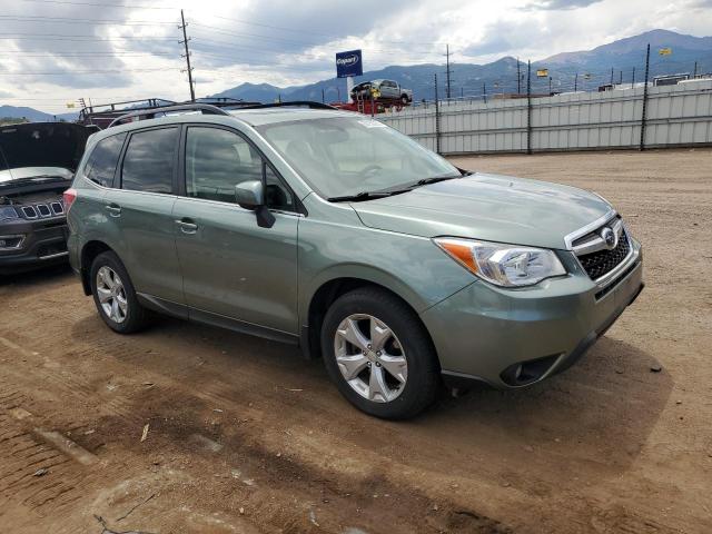  SUBARU FORESTER 2015 Zielony