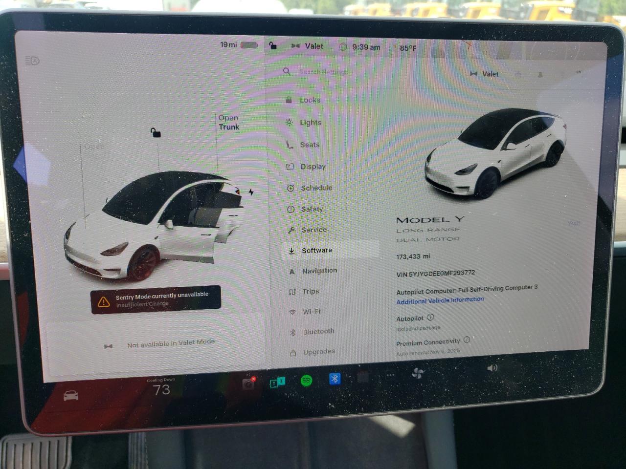 2021 Tesla Model Y VIN: 5YJYGDEE0MF293772 Lot: 62525005