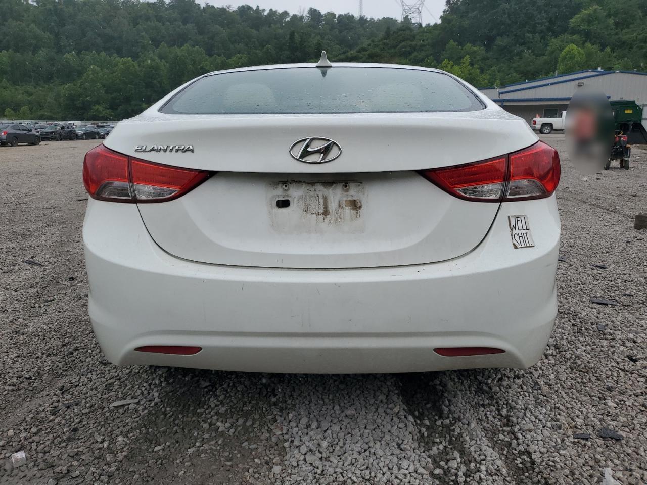 2013 Hyundai Elantra Gls VIN: 5NPDH4AE8DH196421 Lot: 64014315
