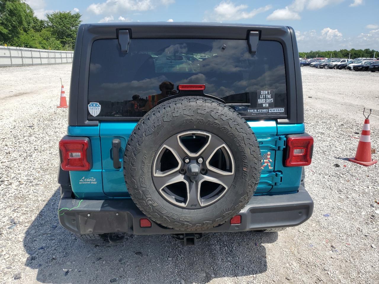 2020 Jeep Wrangler Unlimited Sport VIN: 1C4HJXDN1LW332433 Lot: 64649185