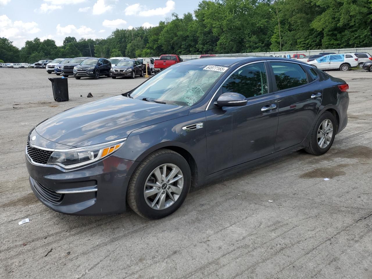 2018 Kia Optima Lx VIN: KNAGT4L31J5232546 Lot: 64977165