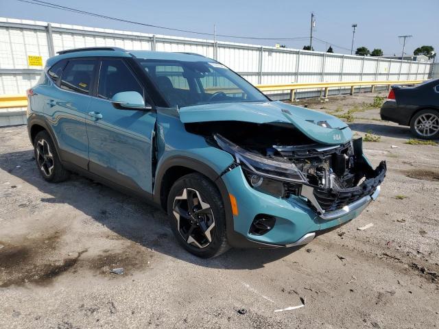  KIA SELTOS 2024 Бирюзовый