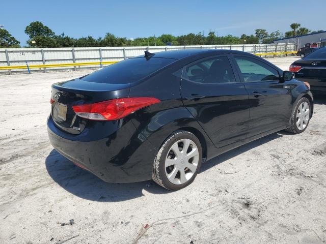  HYUNDAI ELANTRA 2012 Чорний