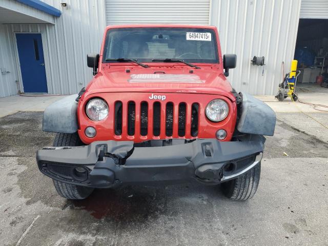  JEEP WRANGLER 2017 Czerwony
