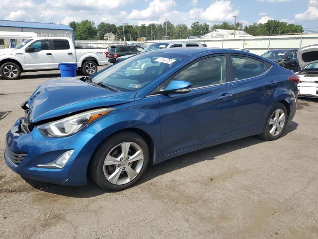  HYUNDAI ELANTRA 2016 Granatowy