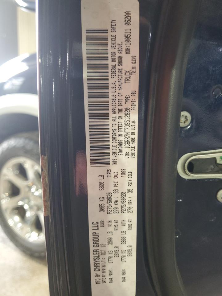 1c6rr7nt7ds512820 1C6RR7NT7DS512820 2013 Ram 1500 Laramie