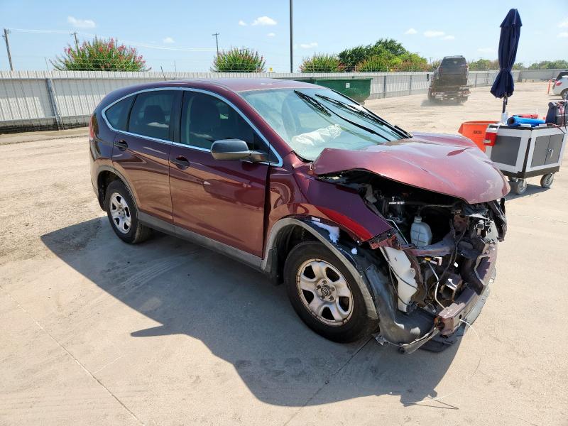 Parquets HONDA CRV 2014 Czerwony