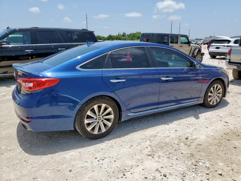  HYUNDAI SONATA 2017 Granatowy