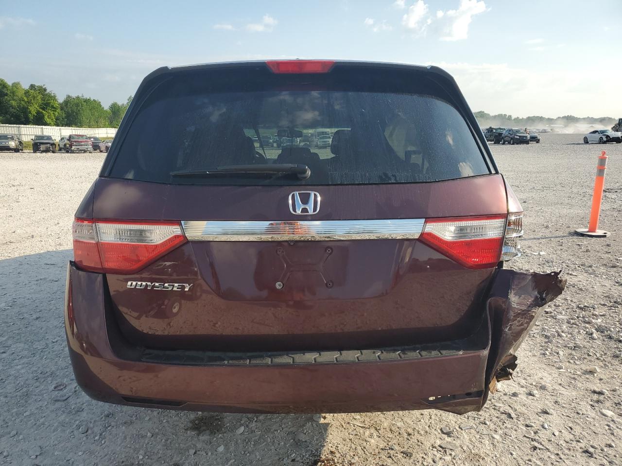 2012 Honda Odyssey Exl VIN: 5FNRL5H64CB072474 Lot: 63003255