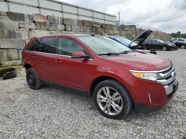  FORD EDGE 2014 Czerwony