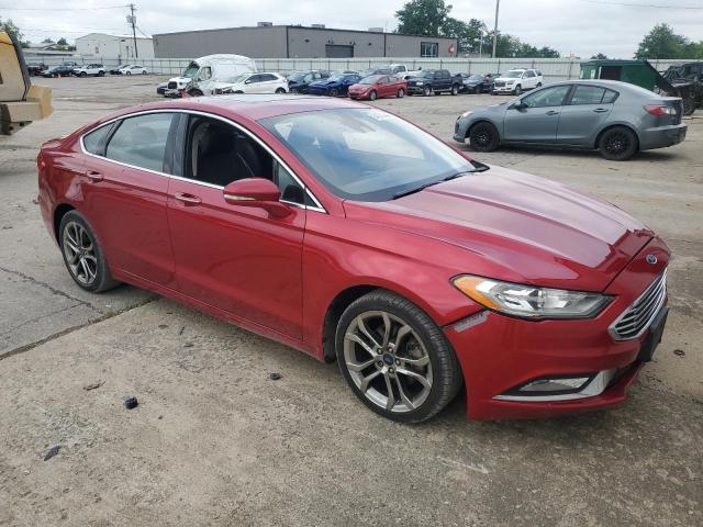  FORD FUSION 2017 Red
