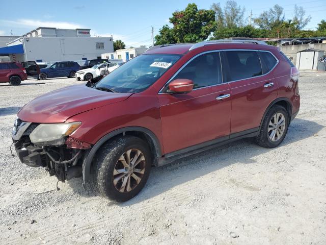  NISSAN ROGUE 2015 Red