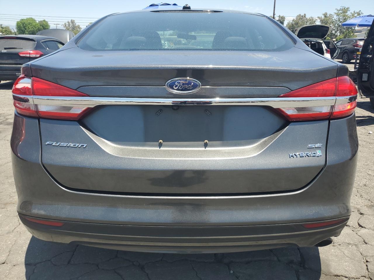 2017 Ford Fusion Se Hybrid VIN: 3FA6P0LU9HR285206 Lot: 63161245