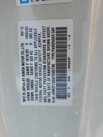 2015 HONDA CR-Z EX