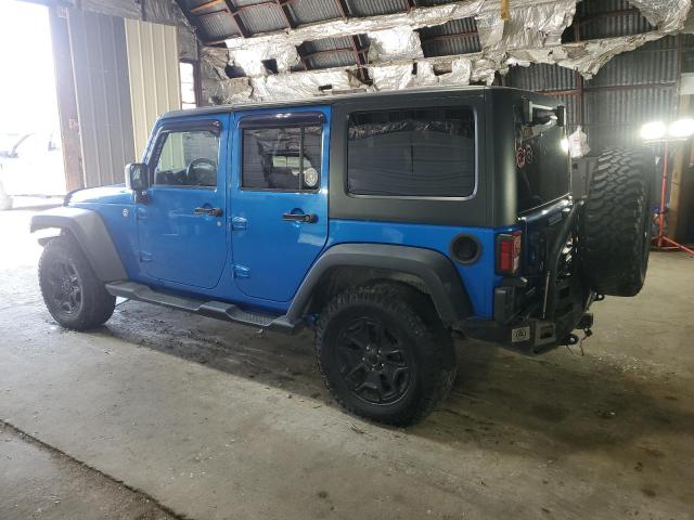 Parquets JEEP WRANGLER 2014 Blue