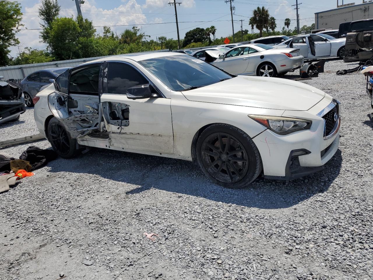 2018 Infiniti Q50 Luxe VIN: JN1EV7AP4JM351325 Lot: 64987685