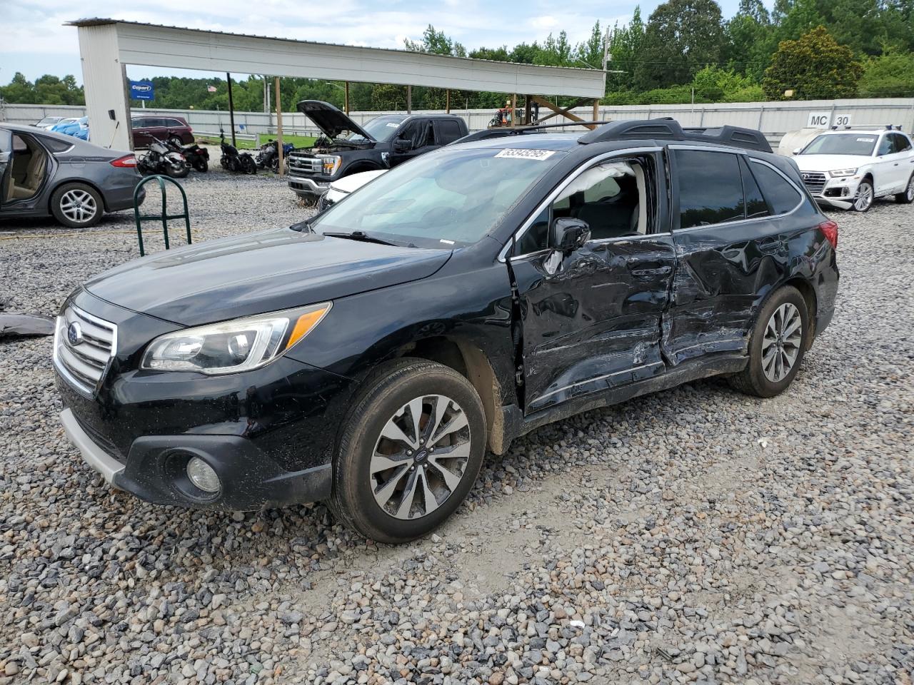 2016 Subaru Outback 2.5I Limited black suv gas 4S4BSANC0G3357646 photo #1