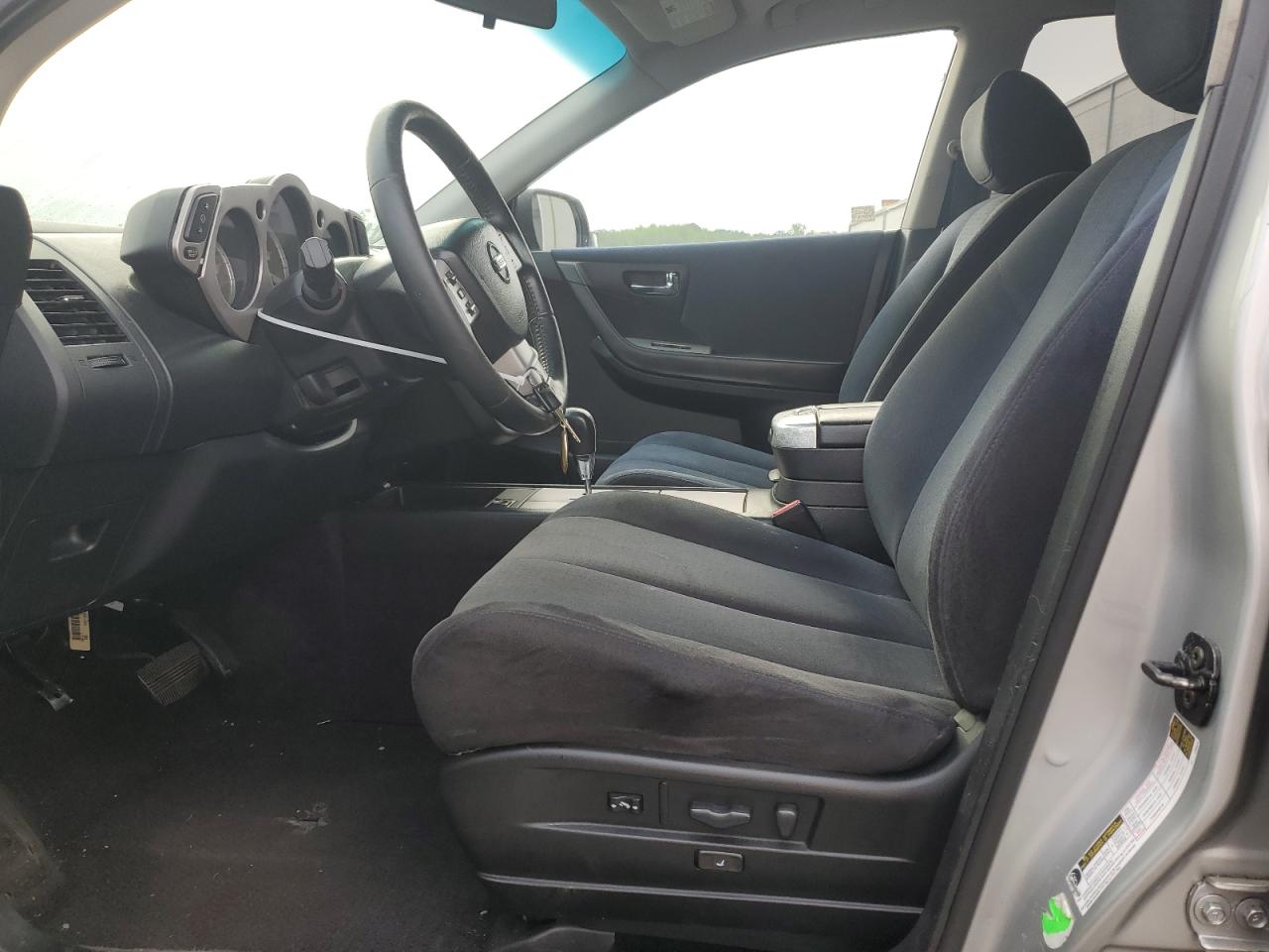 2007 Nissan Murano Sl VIN: JN8AZ08T67W511457 Lot: 64845685