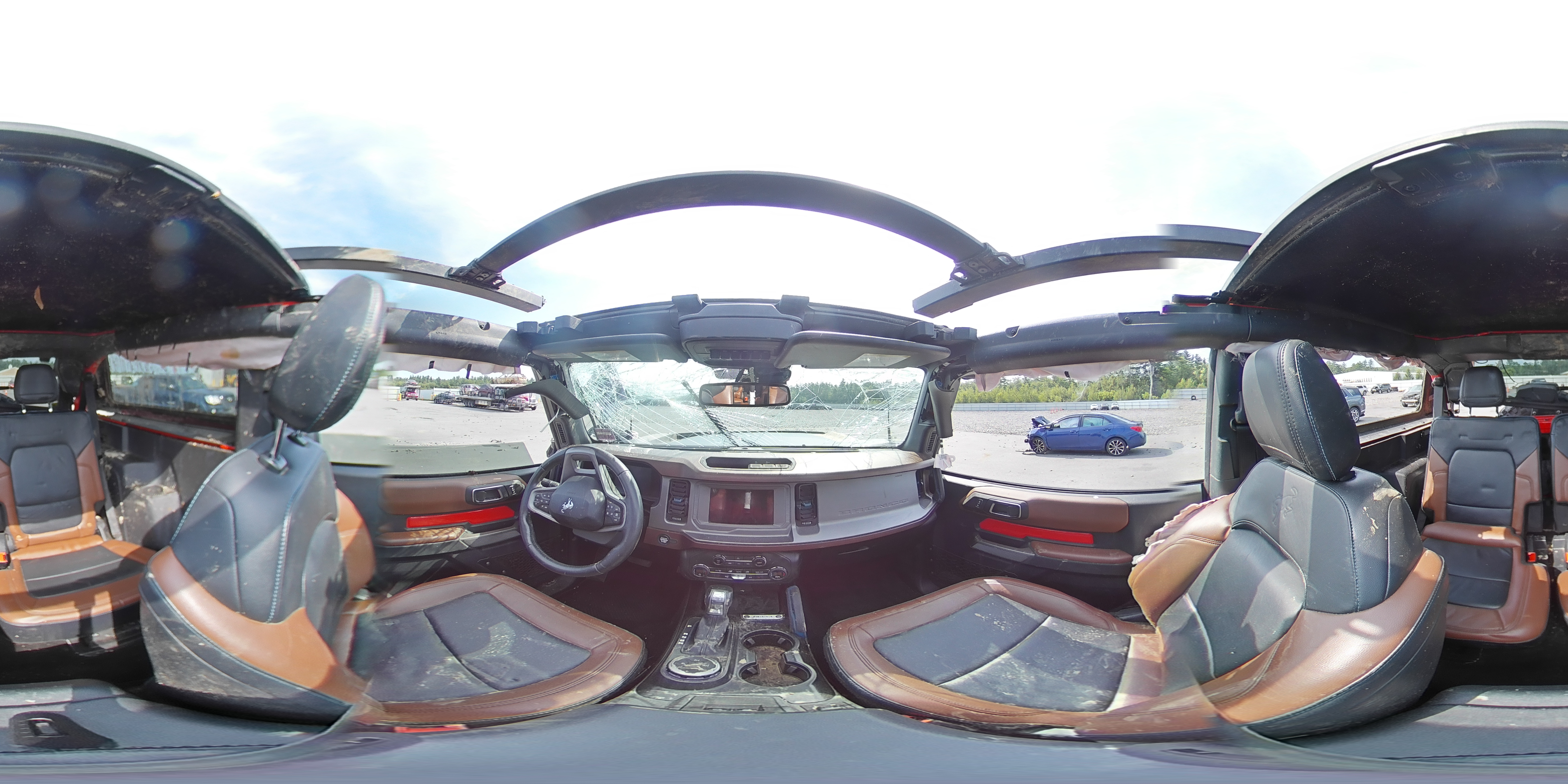 2021 Ford Bronco Base VIN: 1FMDE5AP7MLA61681 Lot: 66438705