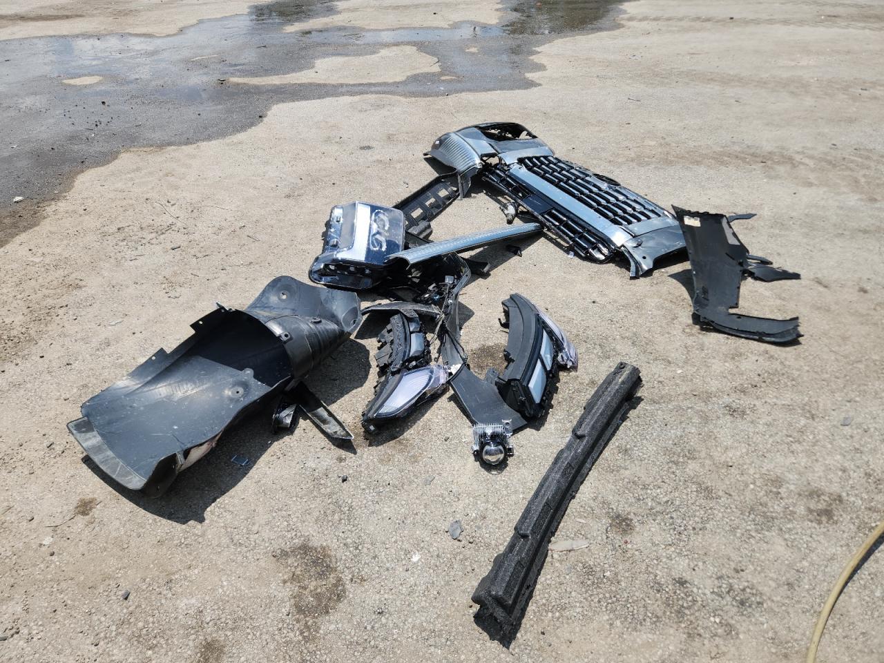 2023 Hyundai Palisade Calligraphy VIN: KM8R7DGE1PU610497 Lot: 65253375