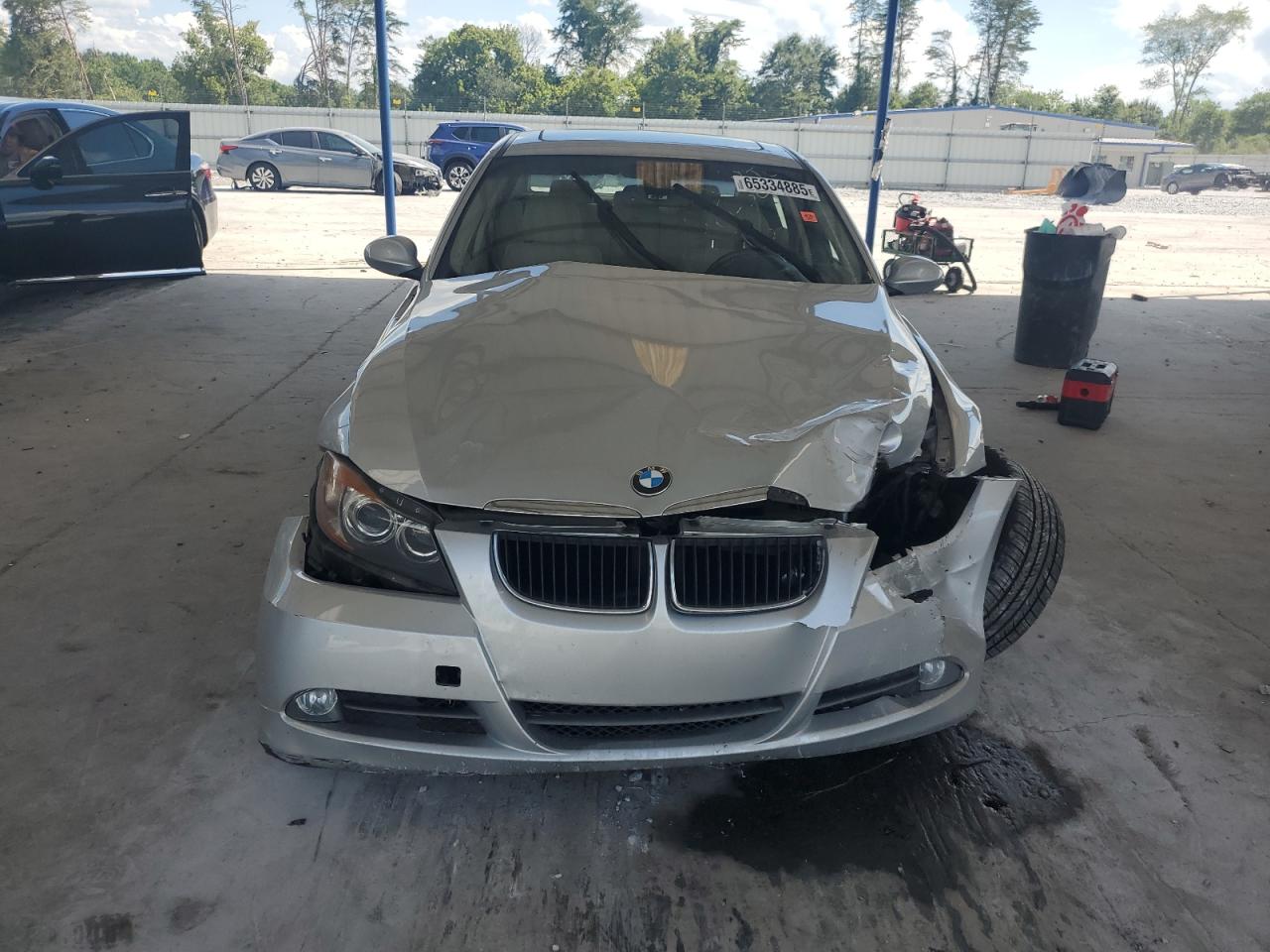2008 BMW 328 I VIN: WBAVA37518NL58256 Lot: 65334885
