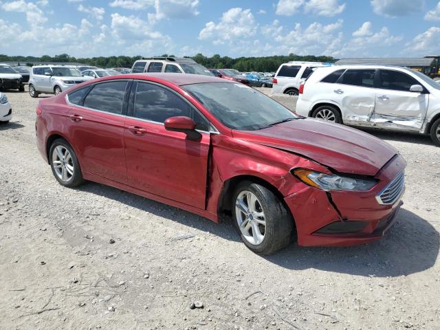  FORD FUSION 2018 Czerwony