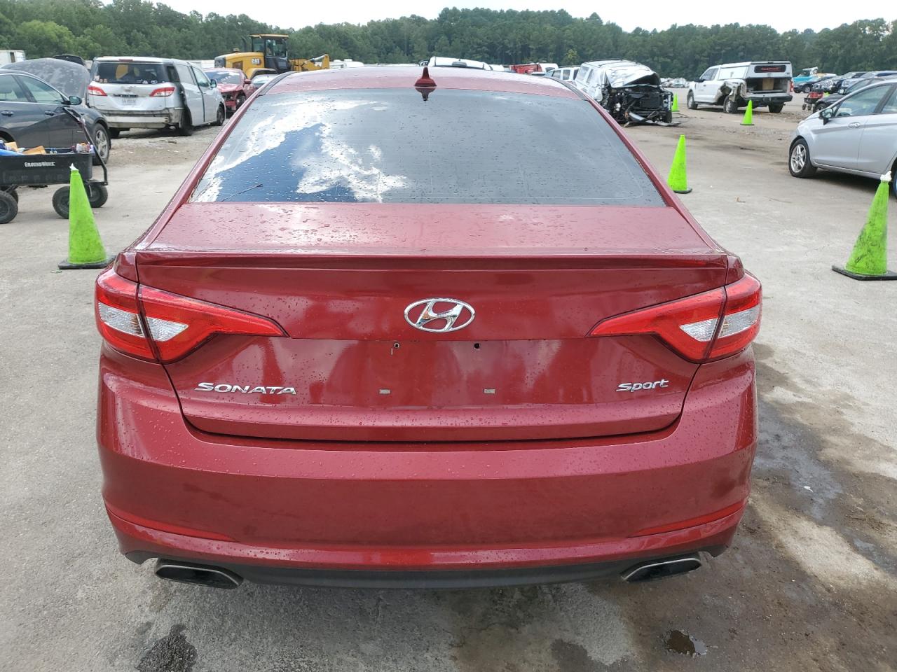 2016 Hyundai Sonata Sport VIN: 5NPE34AF9GH427438 Lot: 66617765
