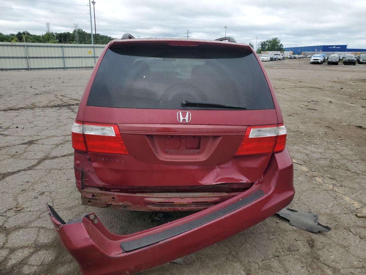 2006 Honda Odyssey Exl VIN: 5FNRL38606B407061 Lot: 65318825