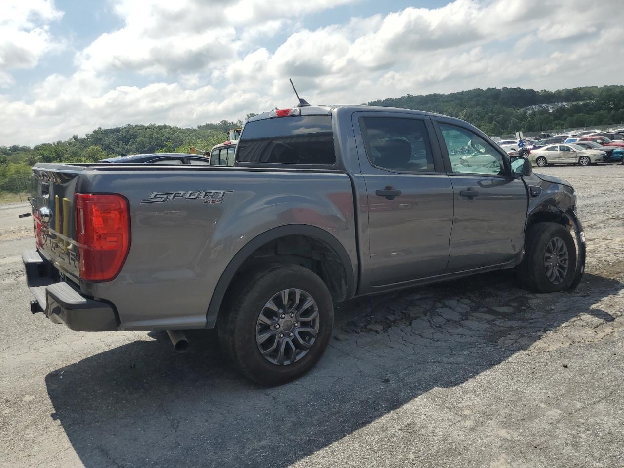2021 Ford Ranger Xl grey null gas 1FTER4FH3MLD73960 photo #4