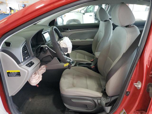  HYUNDAI ELANTRA 2018 Красный