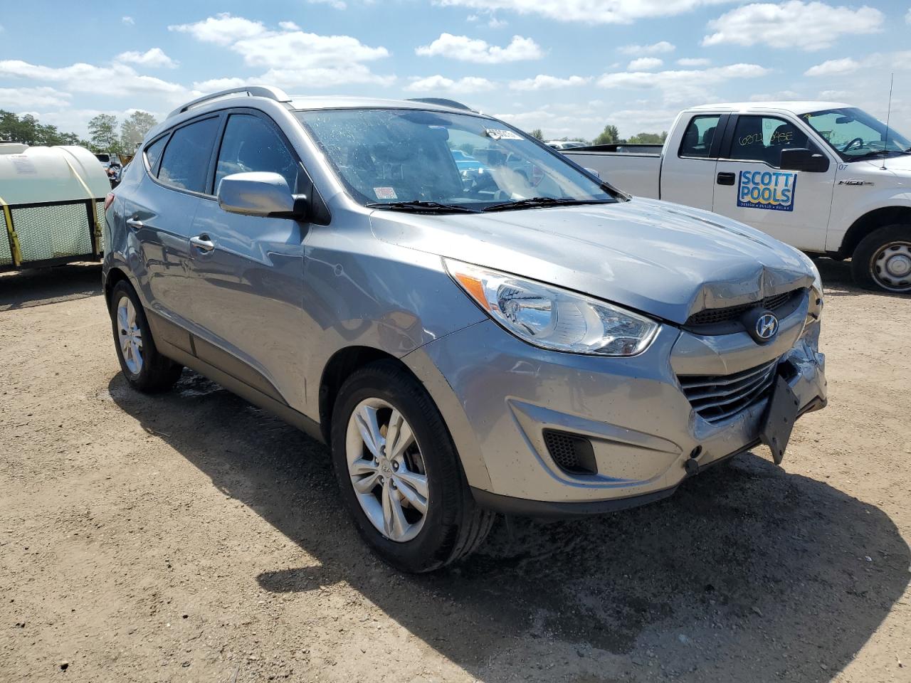 2010 Hyundai Tucson Gls VIN: KM8JUCAC9AU033720 Lot: 65290215