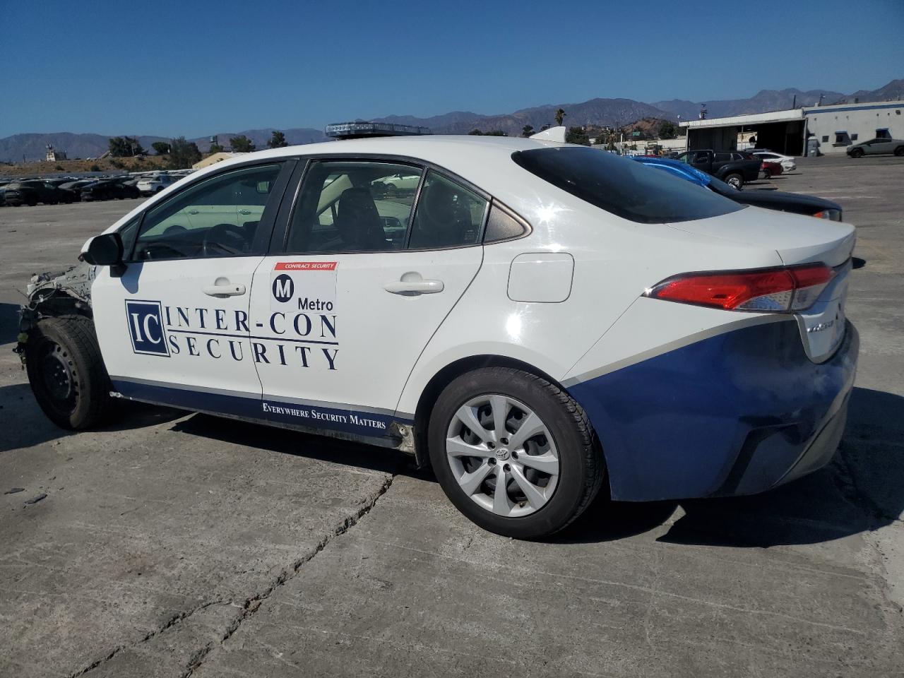 2023 Toyota Corolla Le white null hybrid JTDBCMFE4P3013417 photo #3