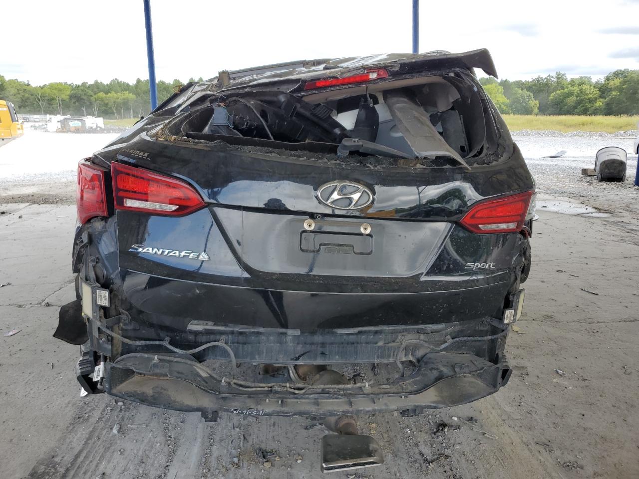 2017 Hyundai Santa Fe Sport VIN: 5XYZU3LB9HG437155 Lot: 69392875