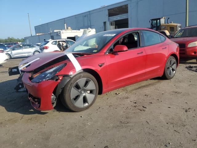  TESLA MODEL 3 2021 Czerwony