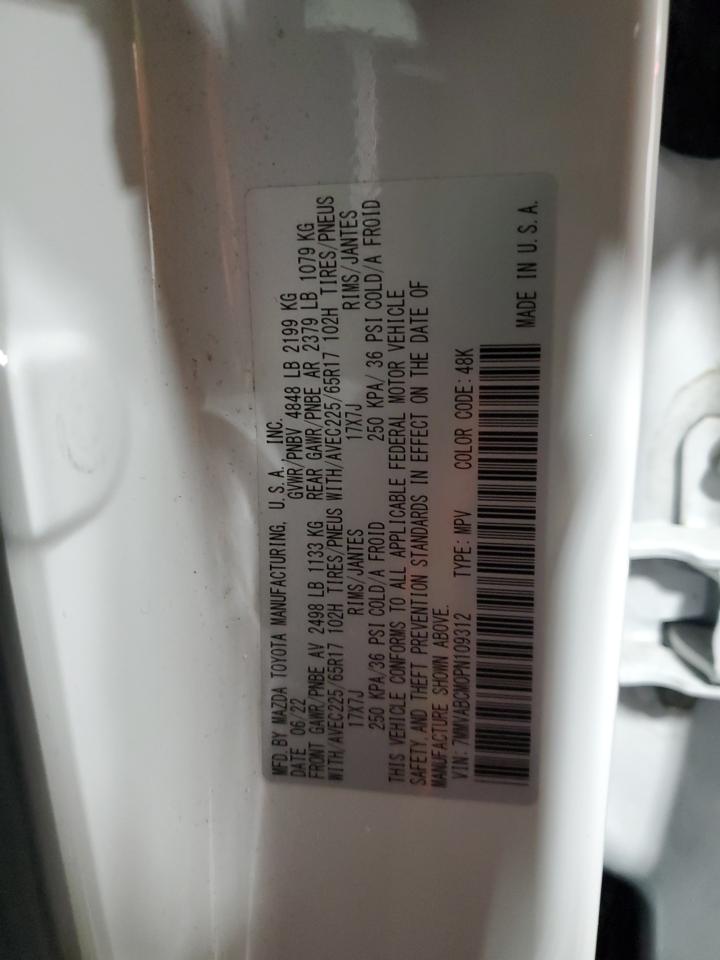 2023 Mazda Cx-50 Preferred Plus VIN: 7MMVABCM0PN109312 Lot: 62883735