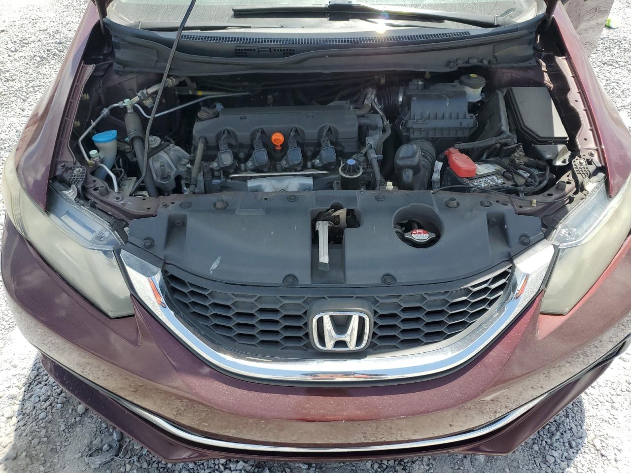 2013 Honda Civic Lx VIN: 2HGFB2F57DH556943 Lot: 65047425