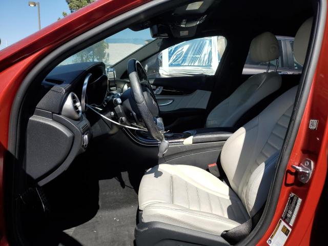  MERCEDES-BENZ C-CLASS 2017 Burgundy