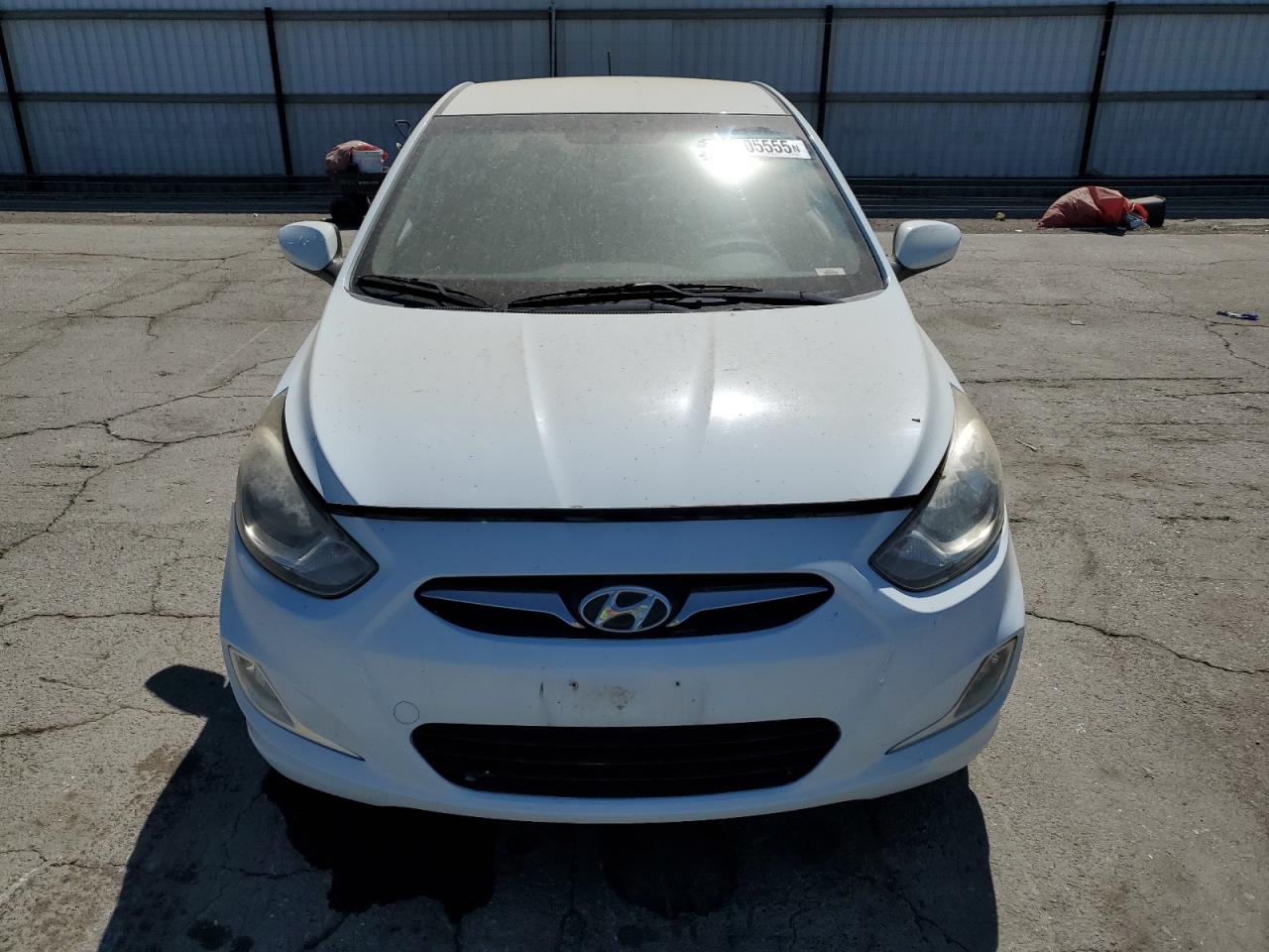 2012 Hyundai Accent Gls VIN: KMHCU4AE6CU182413 Lot: 66705555