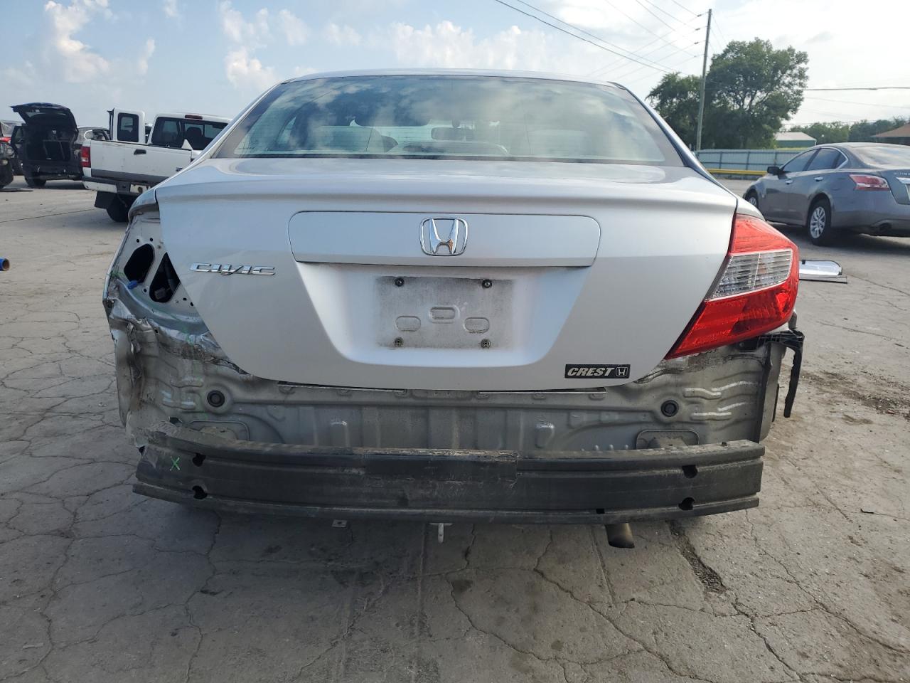 2012 Honda Civic Lx VIN: 19XFB2F56CE080595 Lot: 64566415