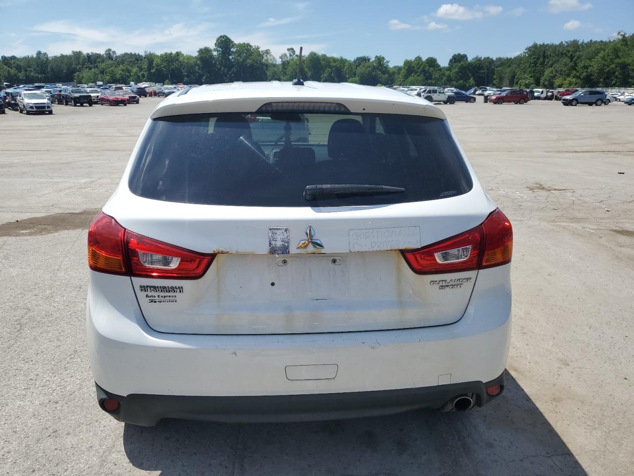 2013 Mitsubishi Outlander Sport Se VIN: 4A4AR4AU1DE011187 Lot: 66689895