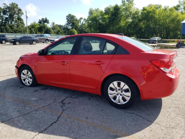 Sedans CHEVROLET CRUZE 2015 Red