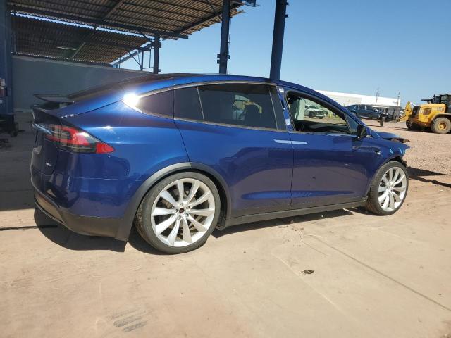  TESLA MODEL X 2017 Blue