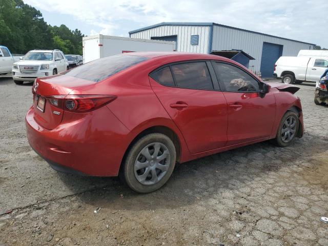 Sedans MAZDA 3 2014 Czerwony