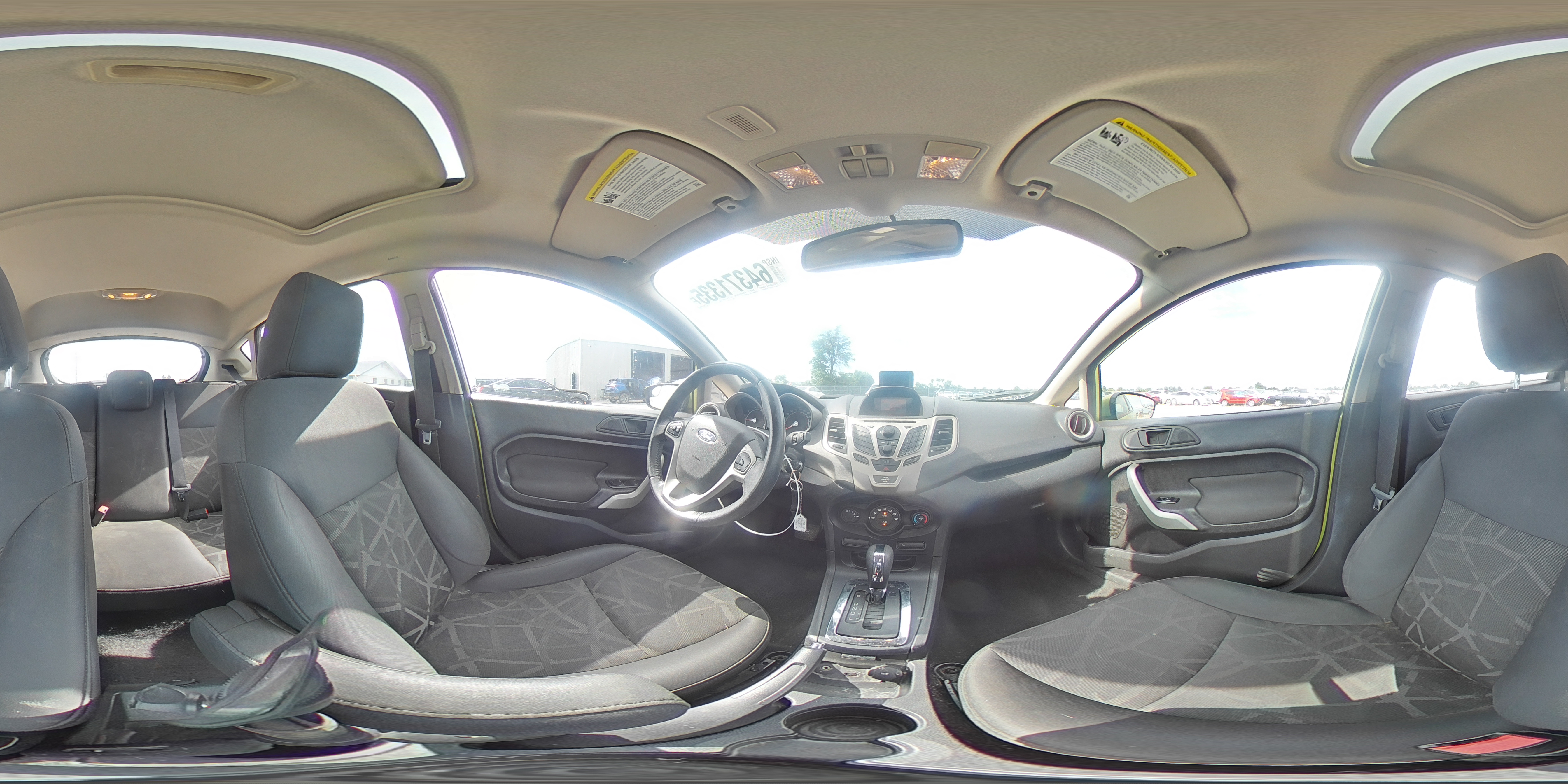 2012 Ford Fiesta Ses VIN: 3FADP4FJ6CM117710 Lot: 64371335