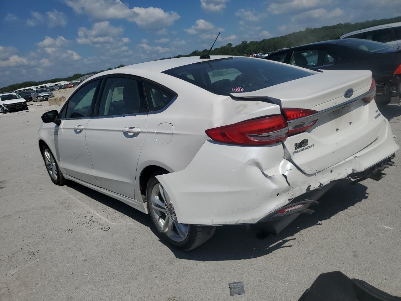 2018 Ford Fusion Se Hybrid VIN: 3FA6P0LU6JR245896 Lot: 64814435