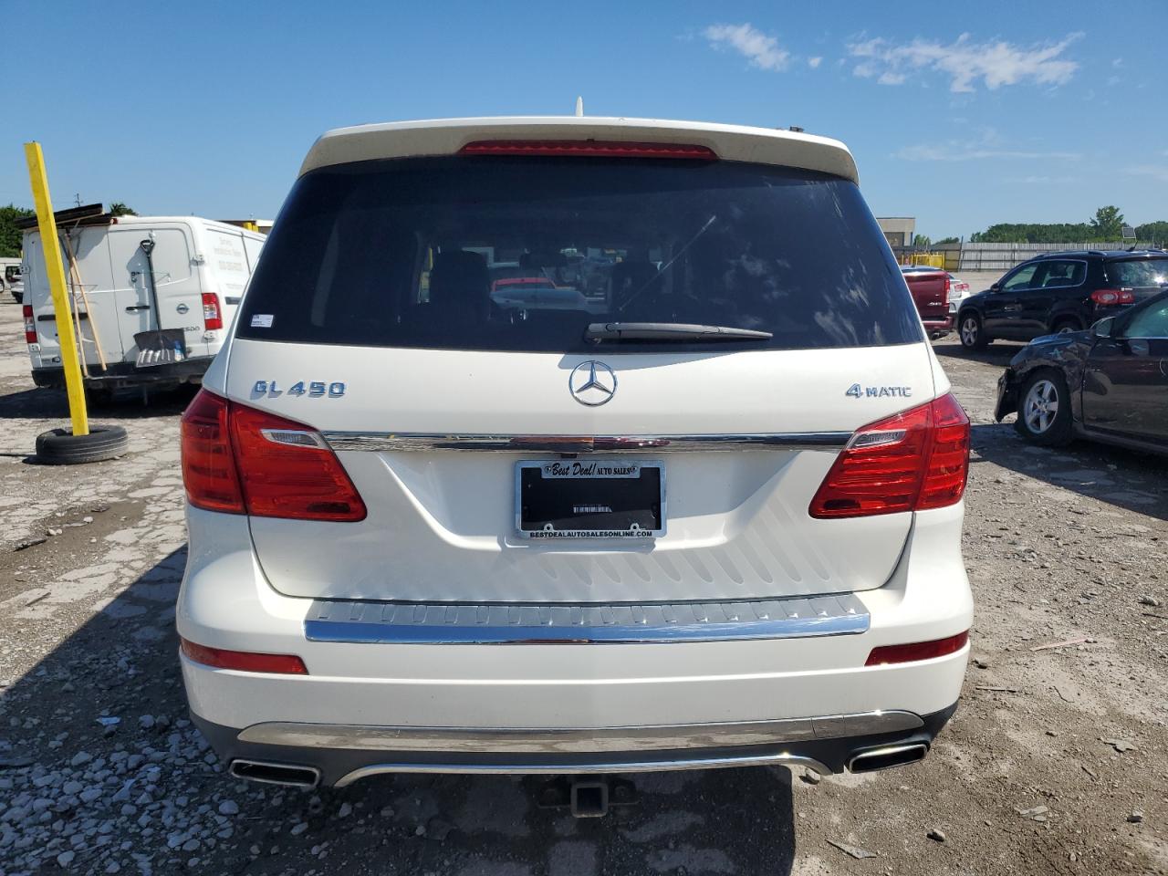 2014 Mercedes-Benz Gl 450 4Matic VIN: 4JGDF7CE5EA370938 Lot: 63092095
