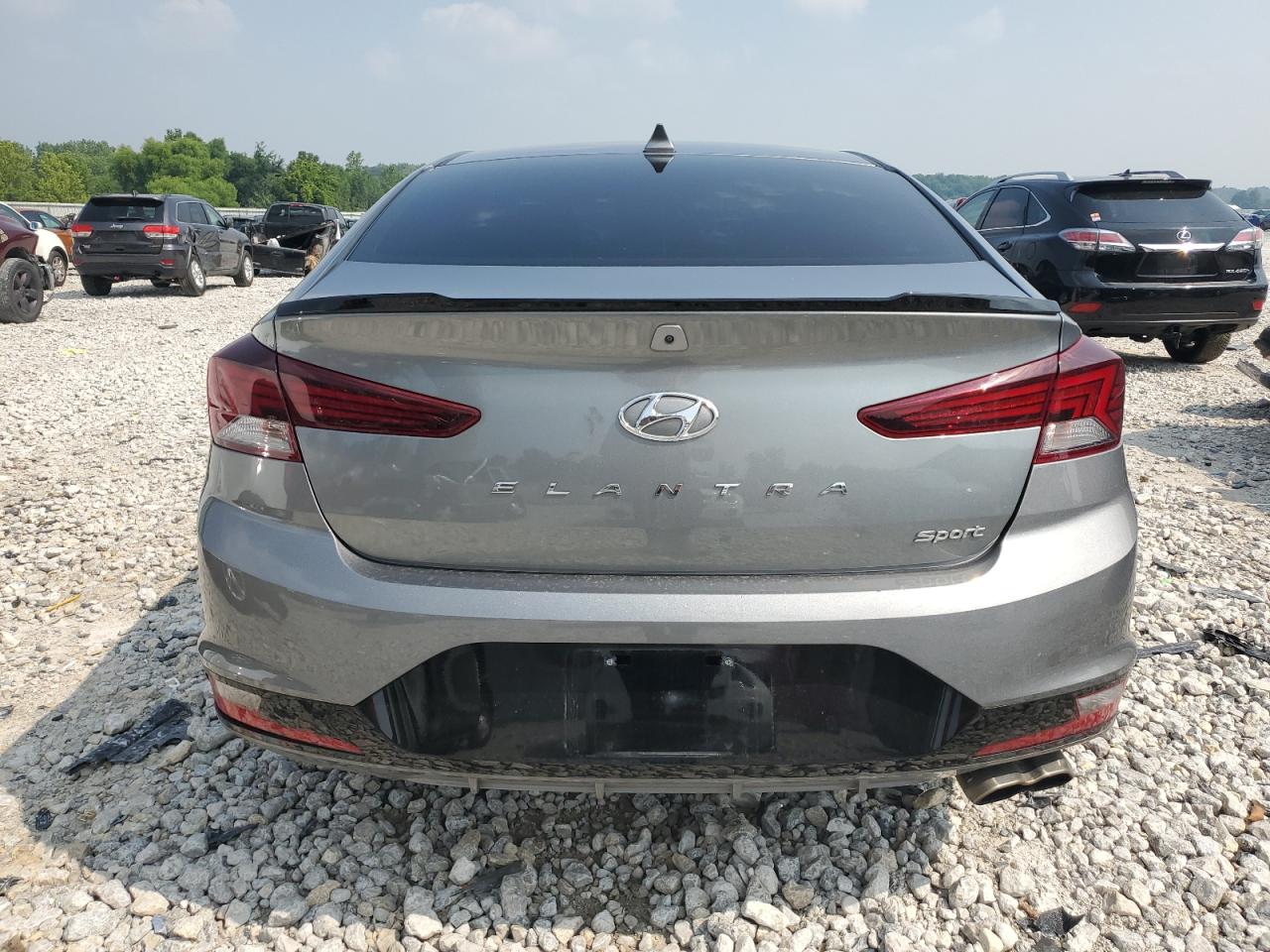 2019 Hyundai Elantra Sport VIN: KMHD04LB5KU817297 Lot: 64502685