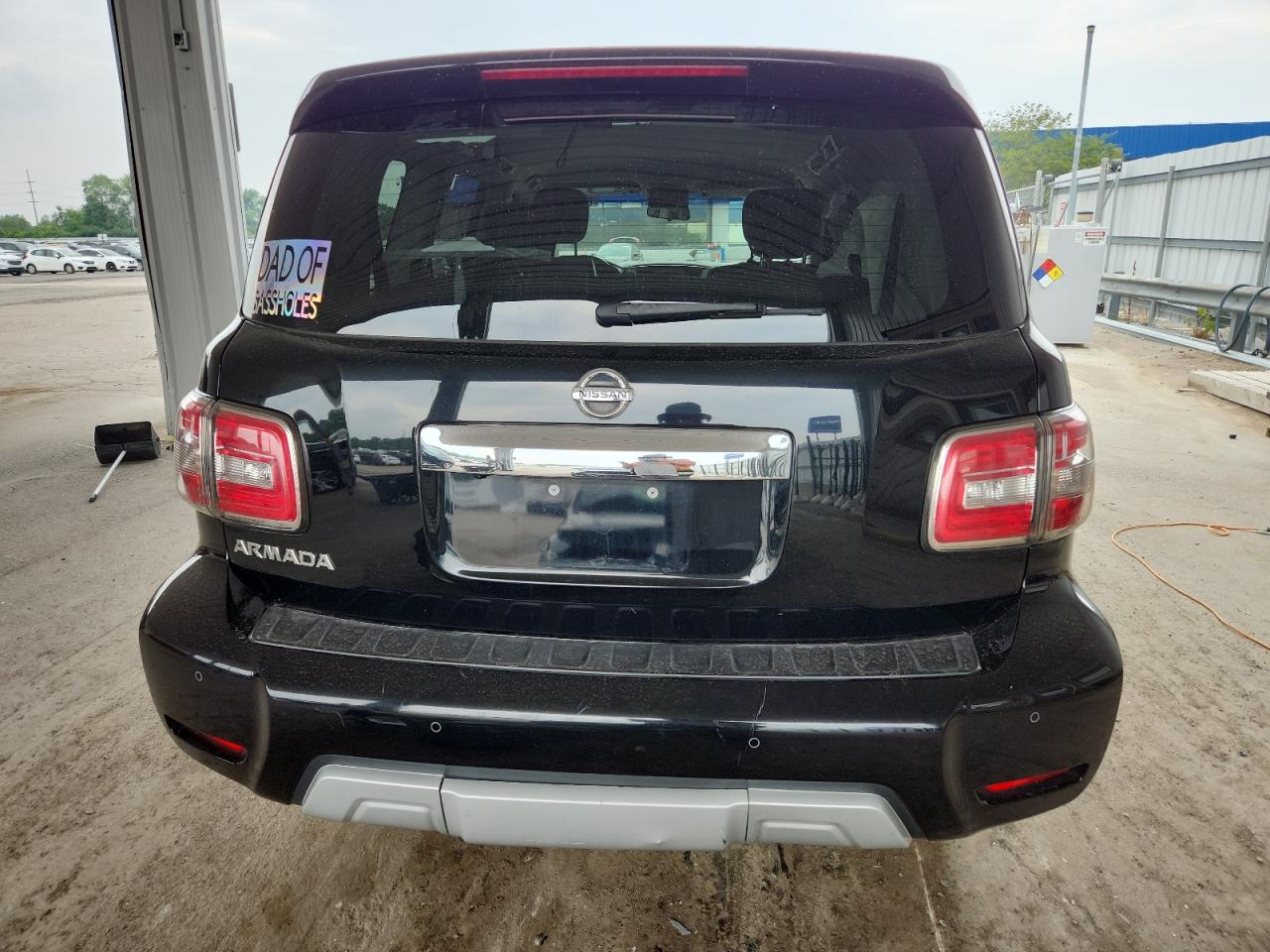 2017 Nissan Armada Sv VIN: JN8AY2NC6H9506651 Lot: 63406095